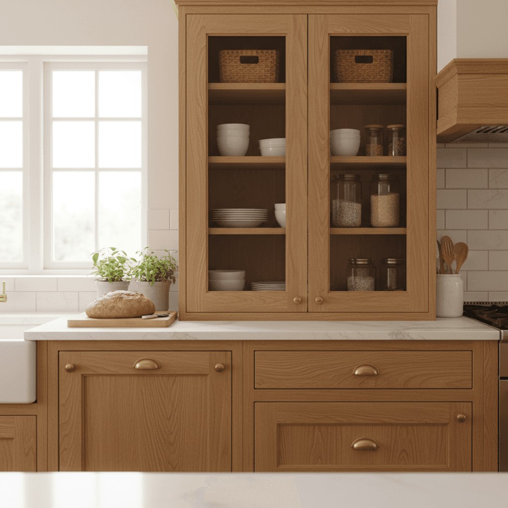 Custom kitchen cabinetry installation in Woodland Park